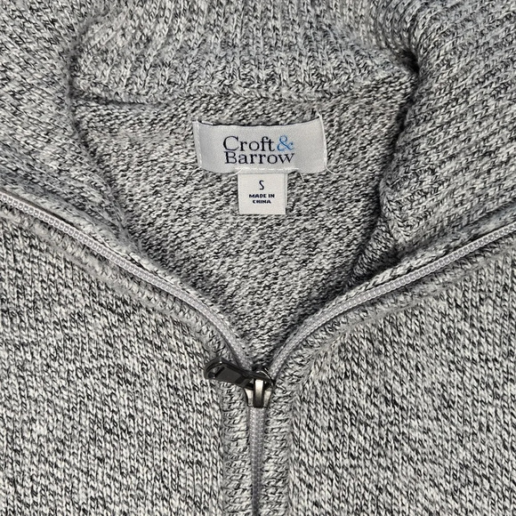 Grey Knit quarter zip - Picture 2 of 6